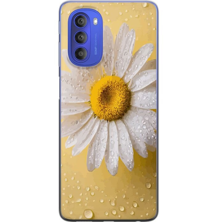 Mobile case for Motorola Moto G51 5G with Porslinsblomma design in the group SMARTPHONE & TABLETS / Phone cases / Motorola at TP E-commerce Nordic AB (A55070)