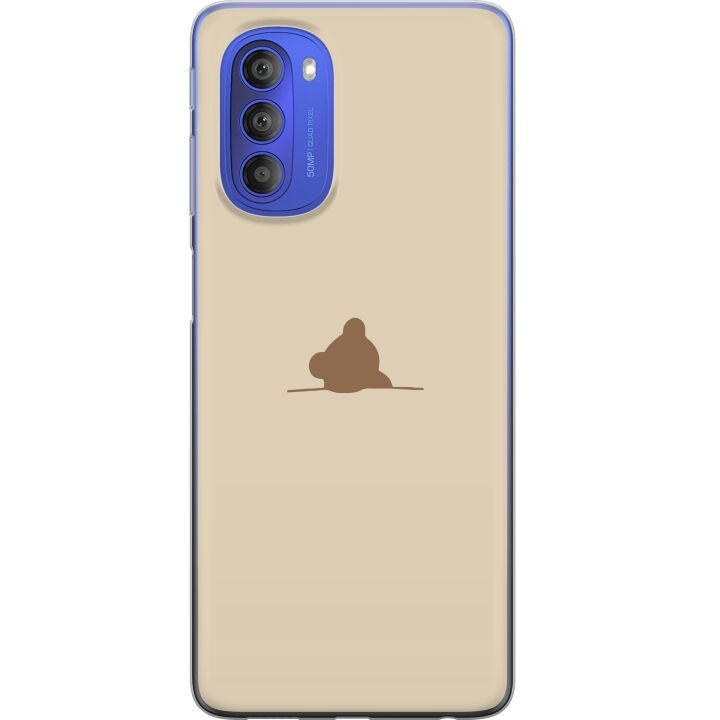 Mobile case for Motorola Moto G51 5G with Nalle design in the group SMARTPHONE & TABLETS / Phone cases / Motorola at TP E-commerce Nordic AB (A55090)