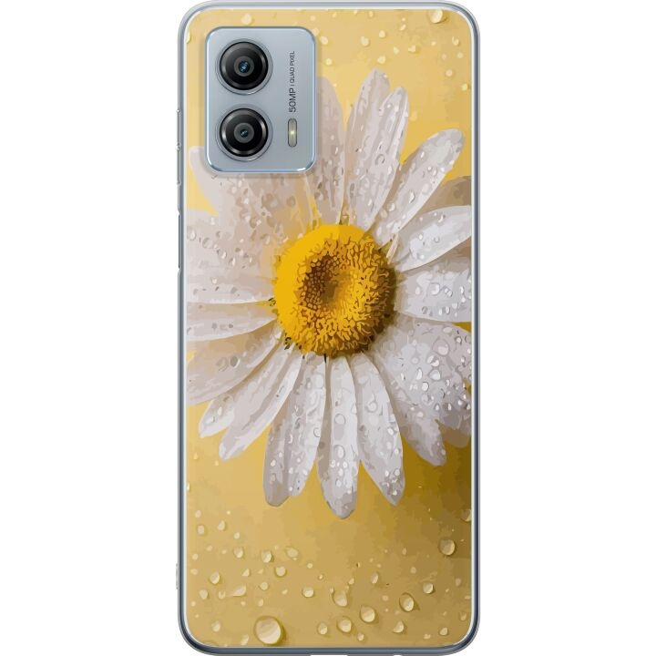 Mobile case for Motorola Moto G53 with Porslinsblomma design in the group SMARTPHONE & TABLETS / Phone cases / Motorola at TP E-commerce Nordic AB (A55124)