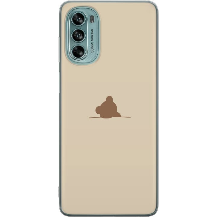 Mobile case for Motorola Moto G62 5G with Nalle design in the group SMARTPHONE & TABLETS / Phone cases / Motorola at TP E-commerce Nordic AB (A55252)