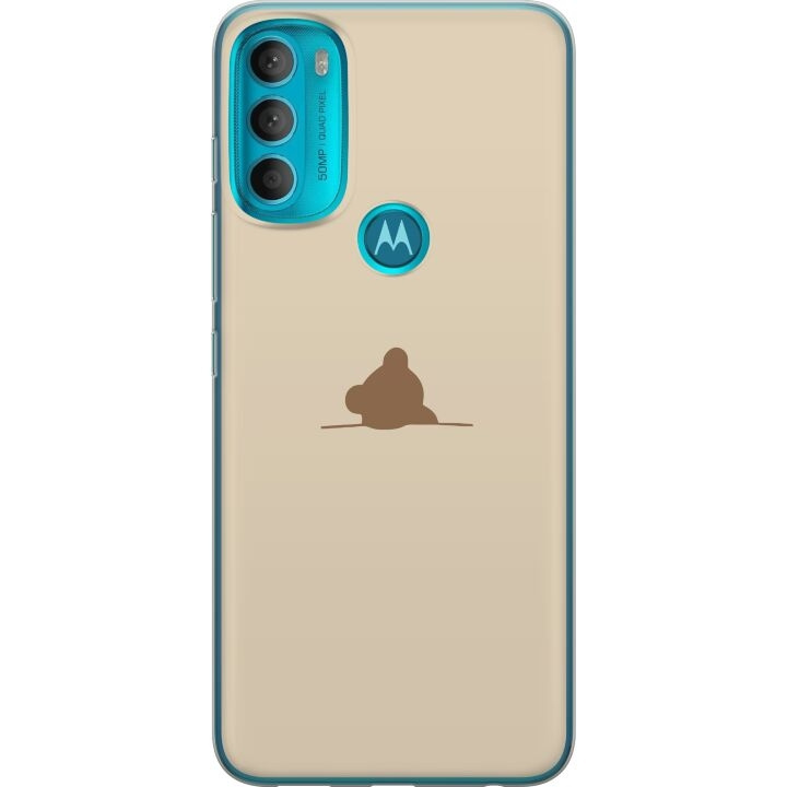 Mobile case for Motorola Moto G71 5G with Nalle design in the group SMARTPHONE & TABLETS / Phone cases / Motorola at TP E-commerce Nordic AB (A55306)