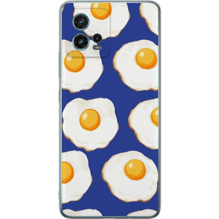 Mobile case for Motorola Moto G72 with Fried eggs design in the group SMARTPHONE & TABLETS / Phone cases / Motorola at TP E-commerce Nordic AB (A55346)