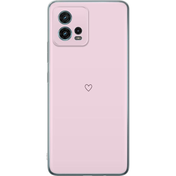 Mobile case for Motorola Moto G72 with Heart design in the group SMARTPHONE & TABLETS / Phone cases / Motorola at TP E-commerce Nordic AB (A55359)