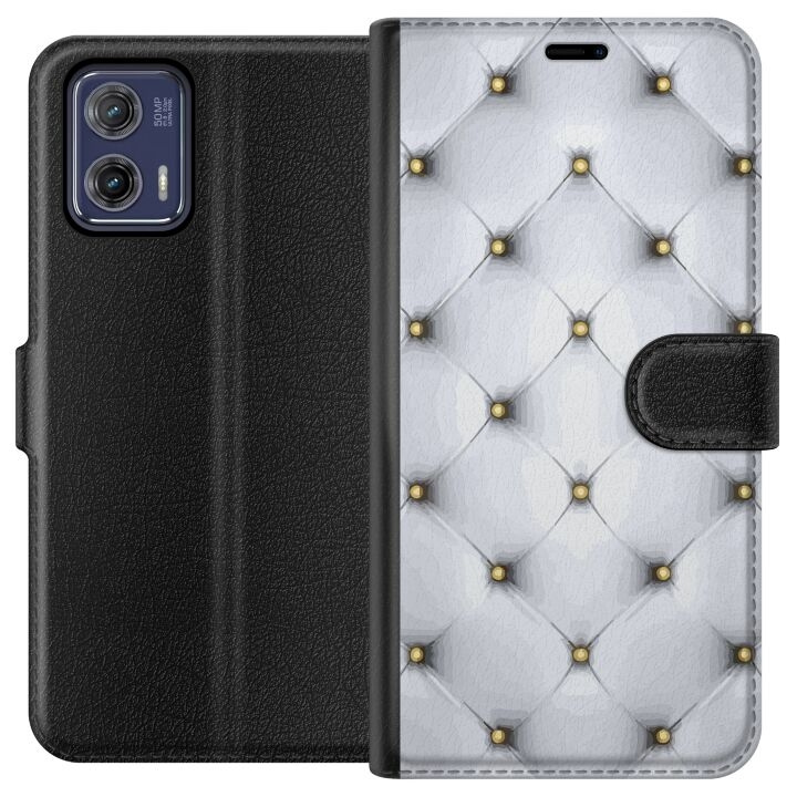 Wallet case for Motorola Moto G73 with Luxurious design in the group SMARTPHONE & TABLETS / Phone cases / Motorola at TP E-commerce Nordic AB (A55381)