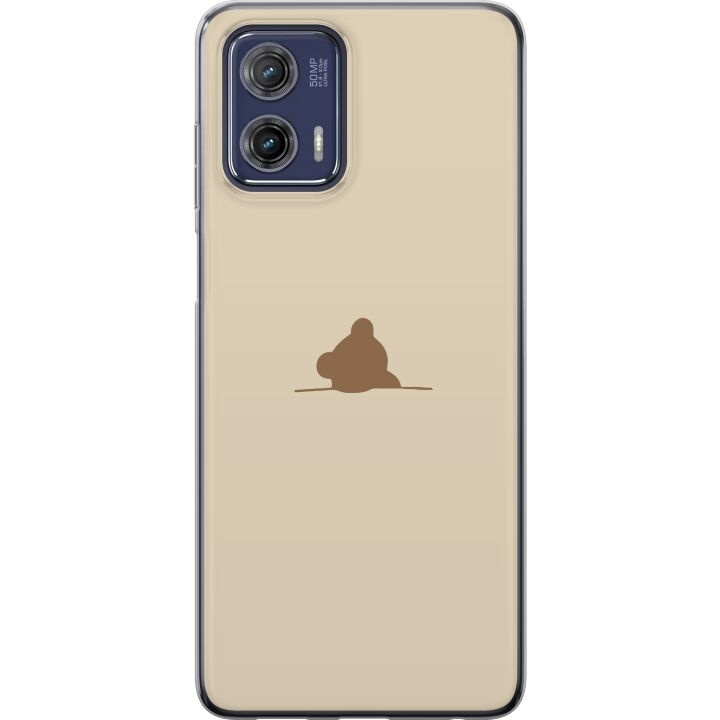 Mobile case for Motorola Moto G73 with Nalle design in the group SMARTPHONE & TABLETS / Phone cases / Motorola at TP E-commerce Nordic AB (A55414)