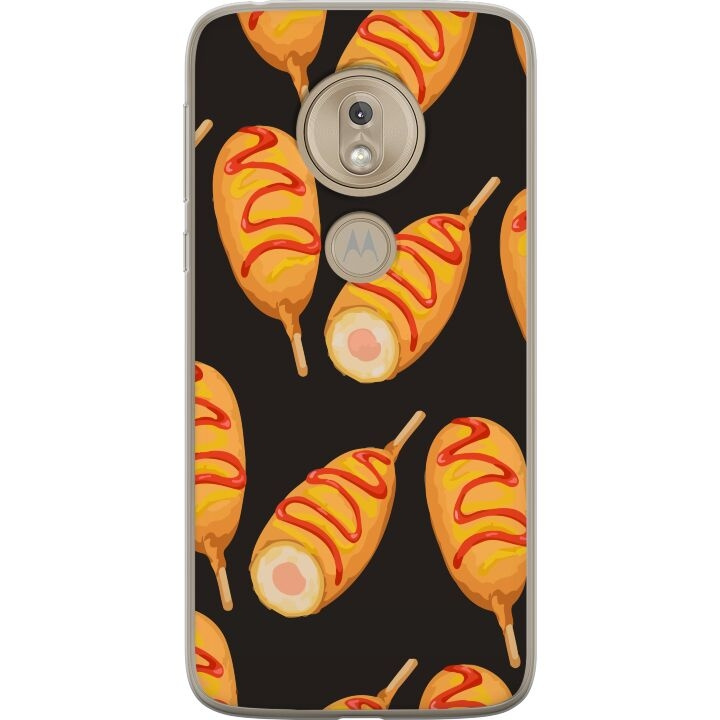 Mobile case for Motorola Moto G7 Play with Chicken drumstick design in the group SMARTPHONE & TABLETS / Phone cases / Motorola at TP E-commerce Nordic AB (A55457)