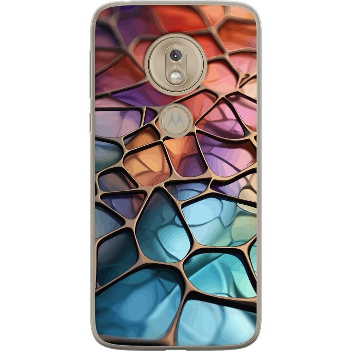 Mobile case for Motorola Moto G7 Play with Metallic pattern design in the group SMARTPHONE & TABLETS / Phone cases / Motorola at TP E-commerce Nordic AB (A55458)