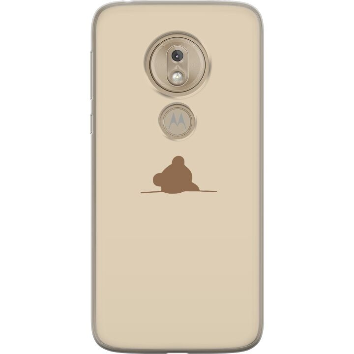 Mobile case for Motorola Moto G7 Play with Nalle design in the group SMARTPHONE & TABLETS / Phone cases / Motorola at TP E-commerce Nordic AB (A55468)