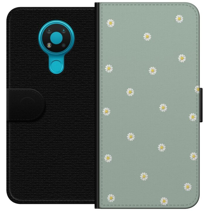 Wallet case for Nokia 3.4 with Priest\'s collars design in the group SMARTPHONE & TABLETS / Phone cases / Nokia/Microsoft at TP E-commerce Nordic AB (A55695)