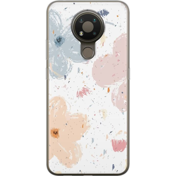 Mobile case for Nokia 3.4 with Flowers design in the group SMARTPHONE & TABLETS / Phone cases / Nokia/Microsoft at TP E-commerce Nordic AB (A55730)