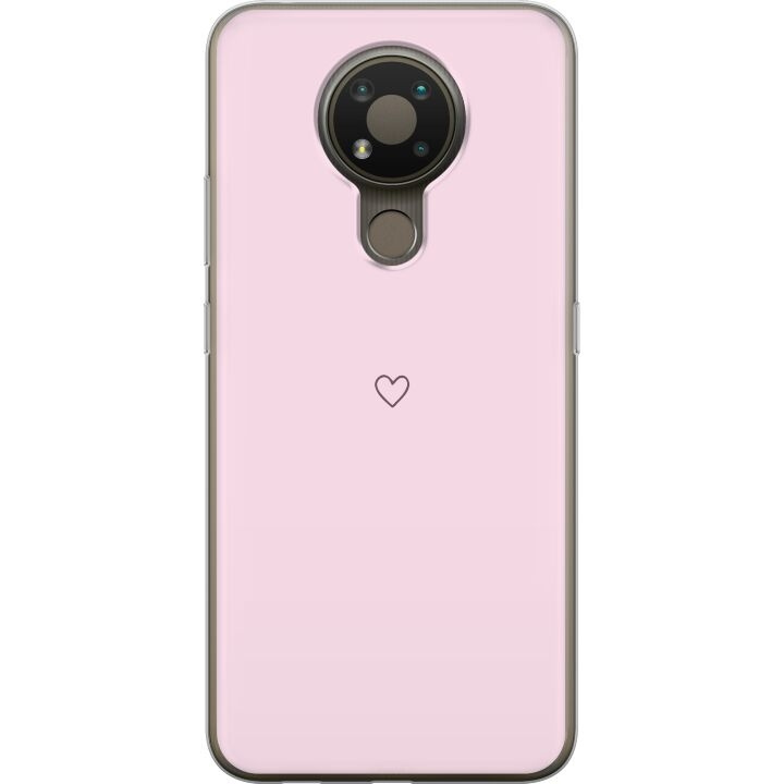 Mobile case for Nokia 3.4 with Heart design in the group SMARTPHONE & TABLETS / Phone cases / Nokia/Microsoft at TP E-commerce Nordic AB (A55737)