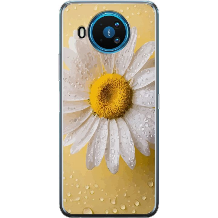 Mobile case for Nokia 8.3 5G with Porslinsblomma design in the group SMARTPHONE & TABLETS / Phone cases / Nokia/Microsoft at TP E-commerce Nordic AB (A55799)