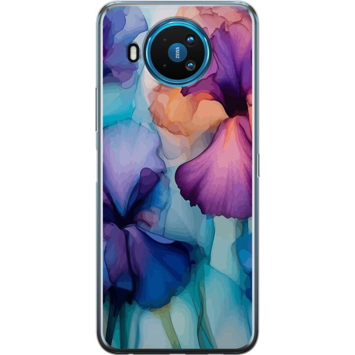 Mobile case for Nokia 8.3 5G with Magical flowers design in the group SMARTPHONE & TABLETS / Phone cases / Nokia/Microsoft at TP E-commerce Nordic AB (A55802)