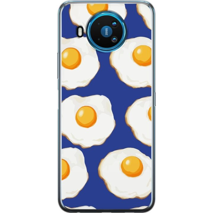 Mobile case for Nokia 8.3 5G with Fried eggs design in the group SMARTPHONE & TABLETS / Phone cases / Nokia/Microsoft at TP E-commerce Nordic AB (A55805)