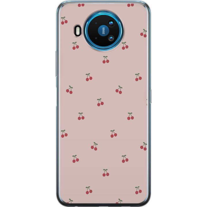 Mobile case for Nokia 8.3 5G with Cherry design in the group SMARTPHONE & TABLETS / Phone cases / Nokia/Microsoft at TP E-commerce Nordic AB (A55806)