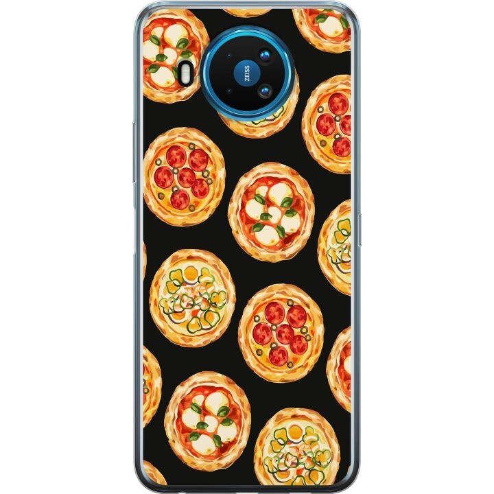 Mobile case for Nokia 8.3 5G with Pizza design in the group SMARTPHONE & TABLETS / Phone cases / Nokia/Microsoft at TP E-commerce Nordic AB (A55812)