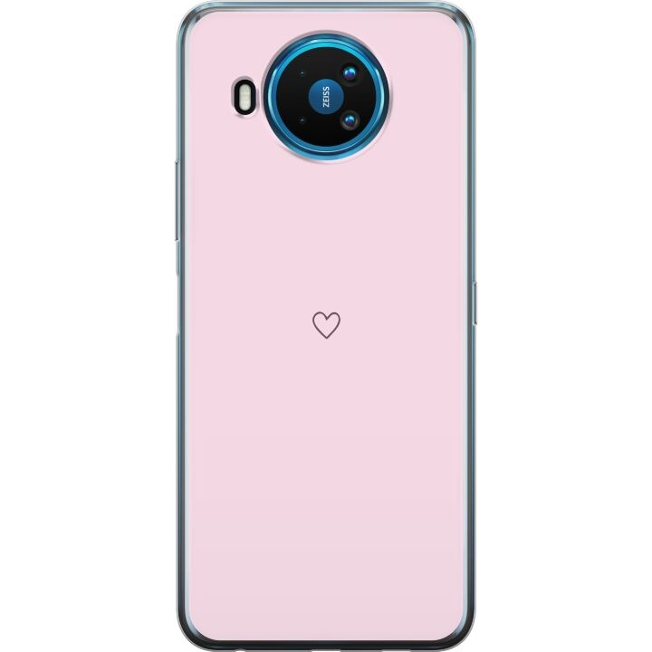 Mobile case for Nokia 8.3 5G with Heart design in the group SMARTPHONE & TABLETS / Phone cases / Nokia/Microsoft at TP E-commerce Nordic AB (A55818)