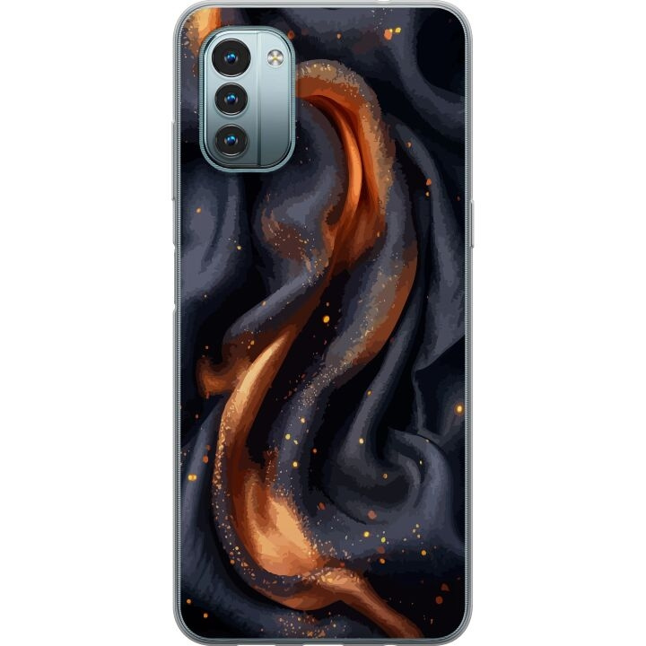 Mobile case for Nokia G11 with Fiery silk design in the group SMARTPHONE & TABLETS / Phone cases / Nokia/Microsoft at TP E-commerce Nordic AB (A55908)