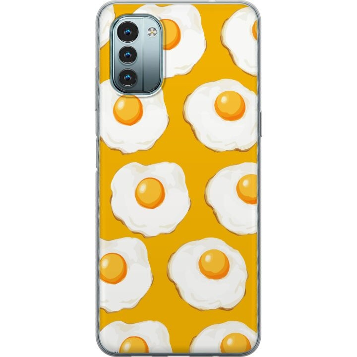 Mobile case for Nokia G11 with Fried egg design in the group SMARTPHONE & TABLETS / Phone cases / Nokia/Microsoft at TP E-commerce Nordic AB (A55909)