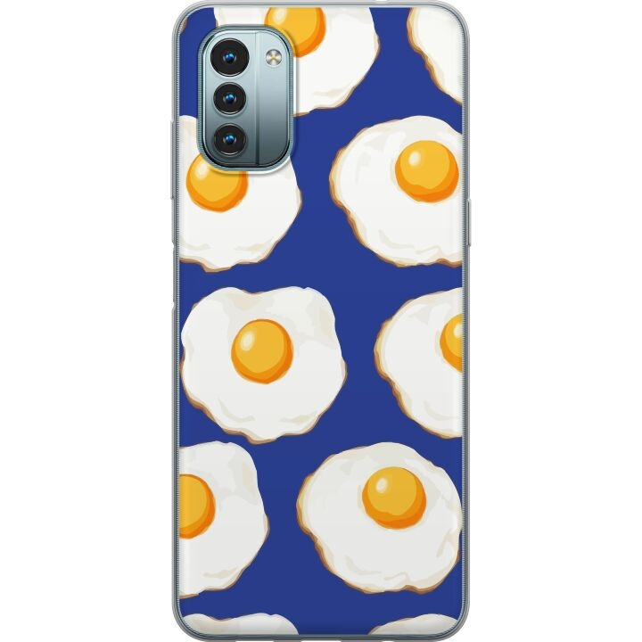 Mobile case for Nokia G11 with Fried eggs design in the group SMARTPHONE & TABLETS / Phone cases / Nokia/Microsoft at TP E-commerce Nordic AB (A55913)