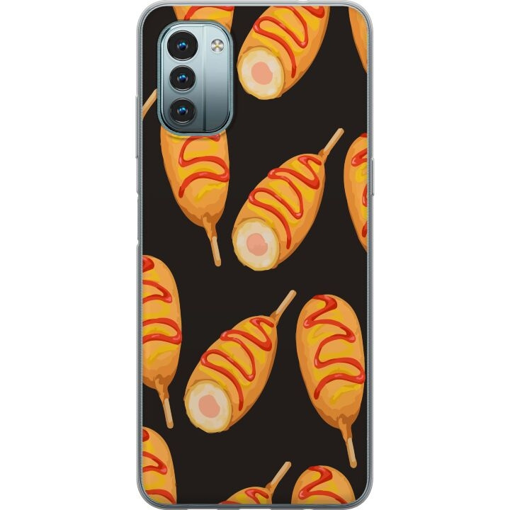 Mobile case for Nokia G11 with Chicken drumstick design in the group SMARTPHONE & TABLETS / Phone cases / Nokia/Microsoft at TP E-commerce Nordic AB (A55916)