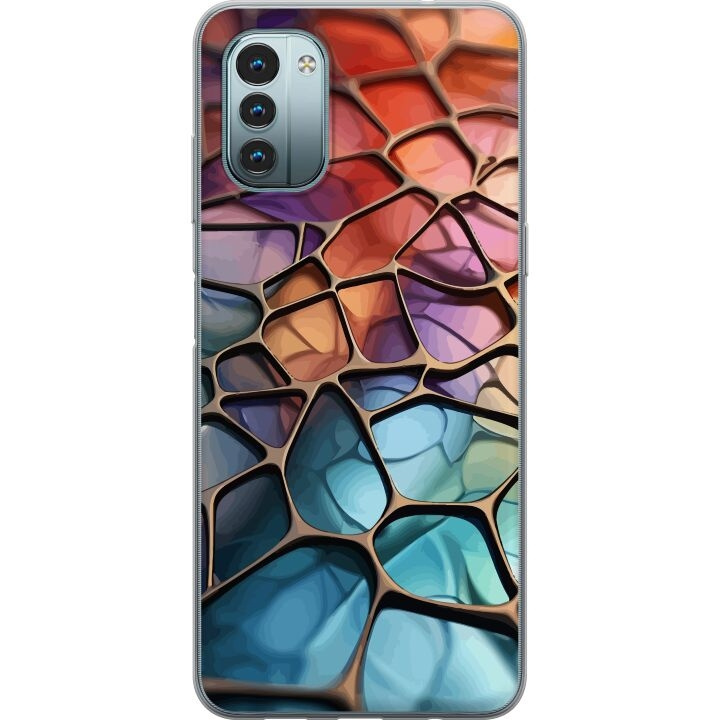 Mobile case for Nokia G11 with Metallic pattern design in the group SMARTPHONE & TABLETS / Phone cases / Nokia/Microsoft at TP E-commerce Nordic AB (A55917)