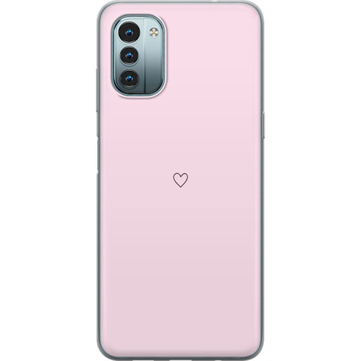 Mobile case for Nokia G11 with Heart design in the group SMARTPHONE & TABLETS / Phone cases / Nokia/Microsoft at TP E-commerce Nordic AB (A55926)