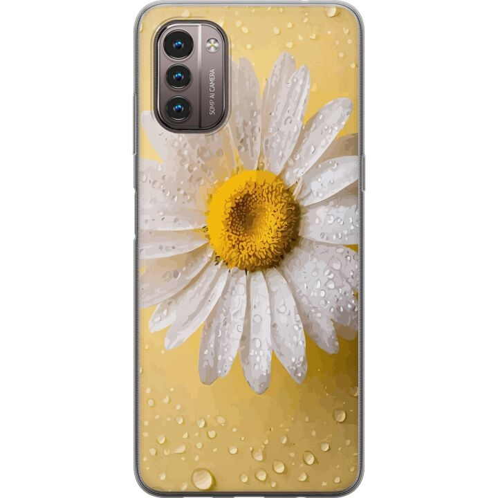 Mobile case for Nokia G21 with Porslinsblomma design in the group SMARTPHONE & TABLETS / Phone cases / Nokia/Microsoft at TP E-commerce Nordic AB (A55988)