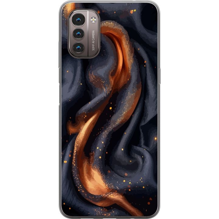 Mobile case for Nokia G21 with Fiery silk design in the group SMARTPHONE & TABLETS / Phone cases / Nokia/Microsoft at TP E-commerce Nordic AB (A55989)