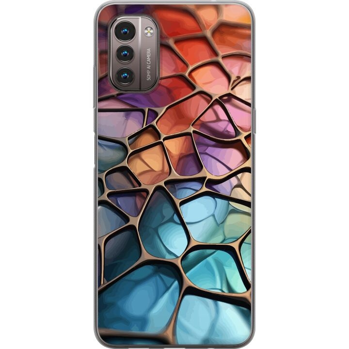 Mobile case for Nokia G21 with Metallic pattern design in the group SMARTPHONE & TABLETS / Phone cases / Nokia/Microsoft at TP E-commerce Nordic AB (A55998)