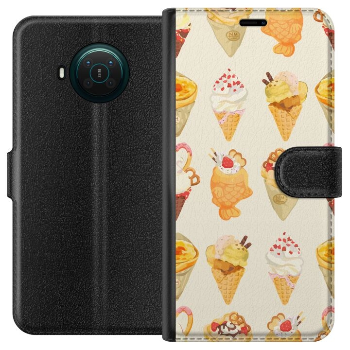 Wallet case for Nokia X20 with Glassy design in the group SMARTPHONE & TABLETS / Phone cases / Nokia/Microsoft at TP E-commerce Nordic AB (A56107)