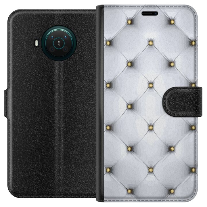 Wallet case for Nokia X20 with Luxurious design in the group SMARTPHONE & TABLETS / Phone cases / Nokia/Microsoft at TP E-commerce Nordic AB (A56110)