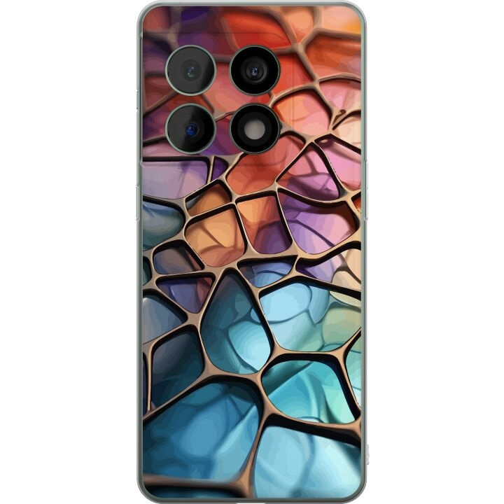 Mobile case for OnePlus 10 Pro with Metallic pattern design in the group SMARTPHONE & TABLETS / Phone cases / OnePlus at TP E-commerce Nordic AB (A56349)