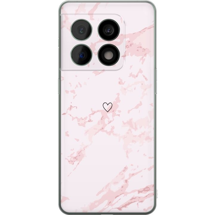 Mobile case for OnePlus 10 Pro with Pink Heart design in the group SMARTPHONE & TABLETS / Phone cases / OnePlus at TP E-commerce Nordic AB (A56362)