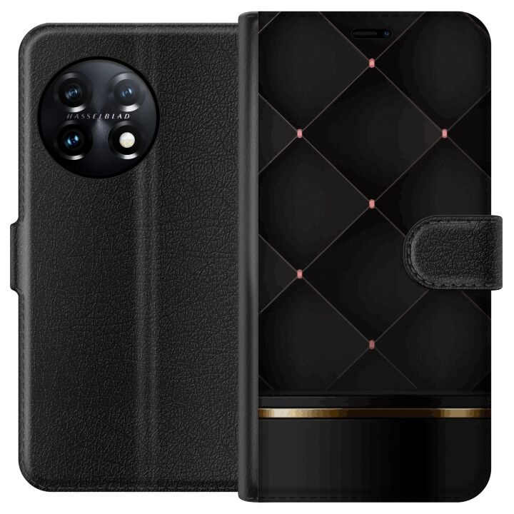 Wallet case for OnePlus 11 with Luxury line design in the group SMARTPHONE & TABLETS / Phone cases / OnePlus at TP E-commerce Nordic AB (A56408)