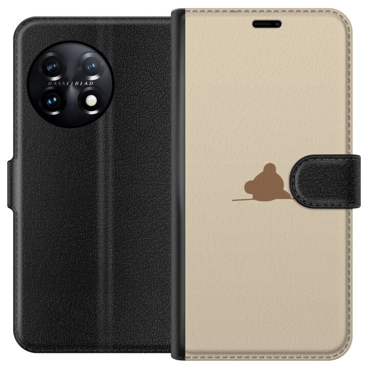 Wallet case for OnePlus 11 with Nalle design in the group SMARTPHONE & TABLETS / Phone cases / OnePlus at TP E-commerce Nordic AB (A56413)