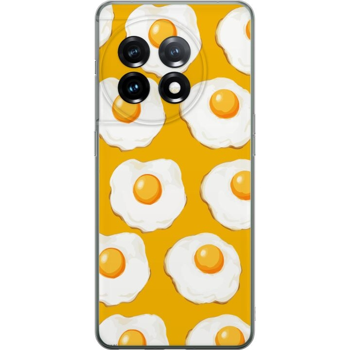 Mobile case for OnePlus 11 with Fried egg design in the group SMARTPHONE & TABLETS / Phone cases / OnePlus at TP E-commerce Nordic AB (A56422)