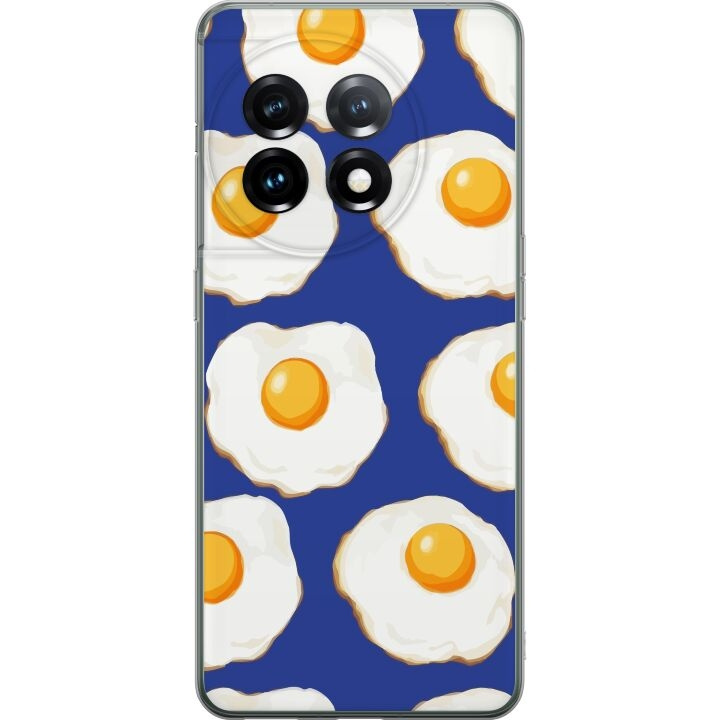 Mobile case for OnePlus 11 with Fried eggs design in the group SMARTPHONE & TABLETS / Phone cases / OnePlus at TP E-commerce Nordic AB (A56426)