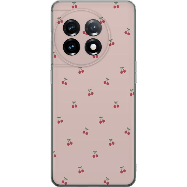 Mobile case for OnePlus 11 with Cherry design in the group SMARTPHONE & TABLETS / Phone cases / OnePlus at TP E-commerce Nordic AB (A56427)