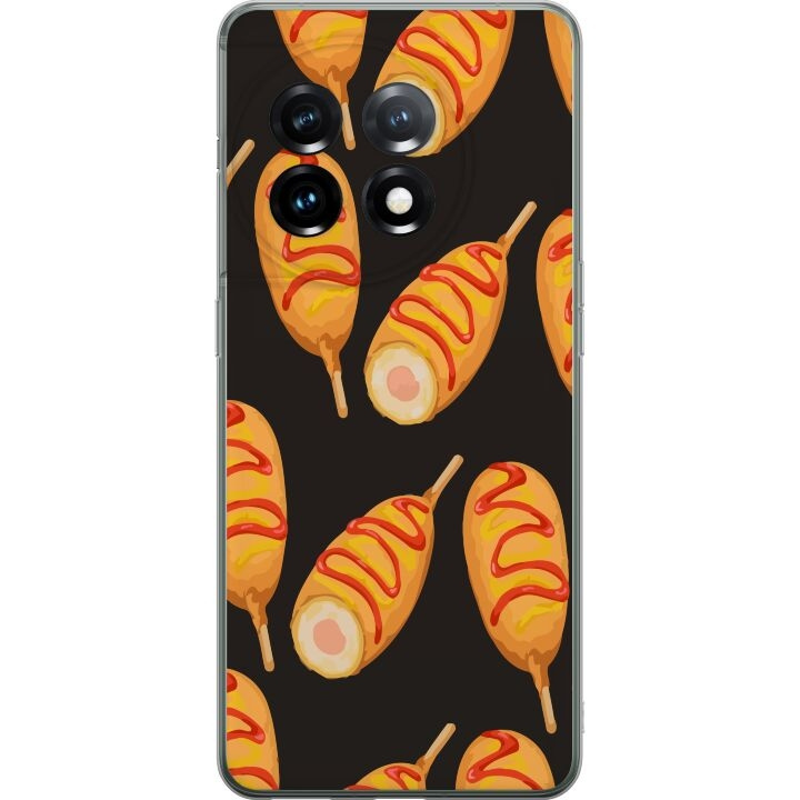 Mobile case for OnePlus 11 with Chicken drumstick design in the group SMARTPHONE & TABLETS / Phone cases / OnePlus at TP E-commerce Nordic AB (A56429)