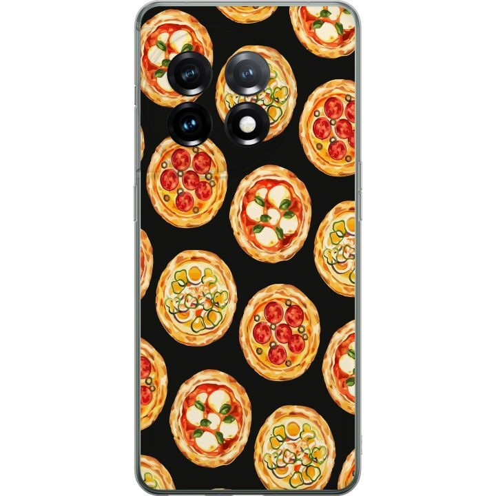 Mobile case for OnePlus 11 with Pizza design in the group SMARTPHONE & TABLETS / Phone cases / OnePlus at TP E-commerce Nordic AB (A56433)