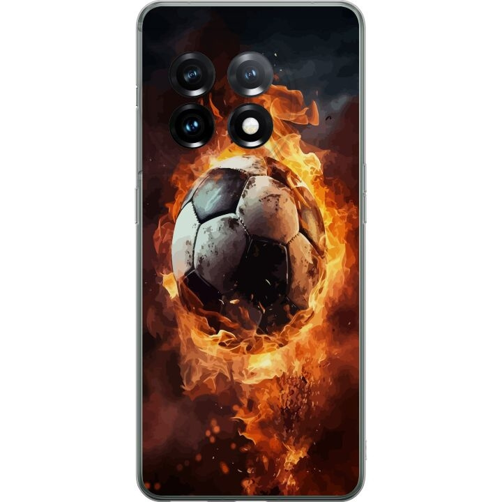 Mobile case for OnePlus 11 with Football design in the group SMARTPHONE & TABLETS / Phone cases / OnePlus at TP E-commerce Nordic AB (A56441)