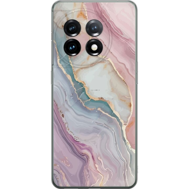 Mobile case for OnePlus 11 with Marble design in the group SMARTPHONE & TABLETS / Phone cases / OnePlus at TP E-commerce Nordic AB (A56442)