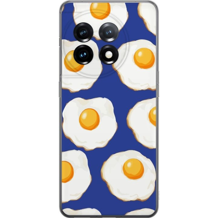 Mobile case for OnePlus 11R with Fried eggs design in the group SMARTPHONE & TABLETS / Phone cases / OnePlus at TP E-commerce Nordic AB (A56480)