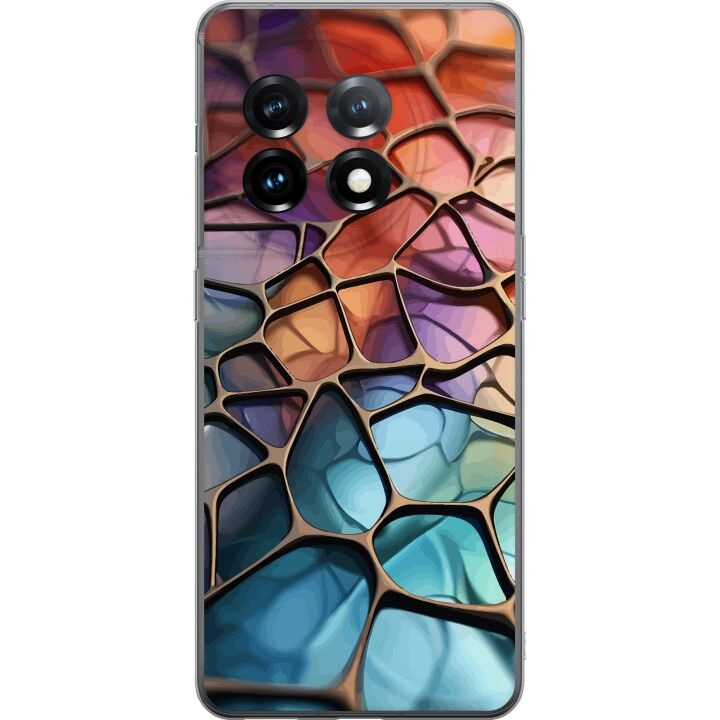 Mobile case for OnePlus 11R with Metallic pattern design in the group SMARTPHONE & TABLETS / Phone cases / OnePlus at TP E-commerce Nordic AB (A56484)