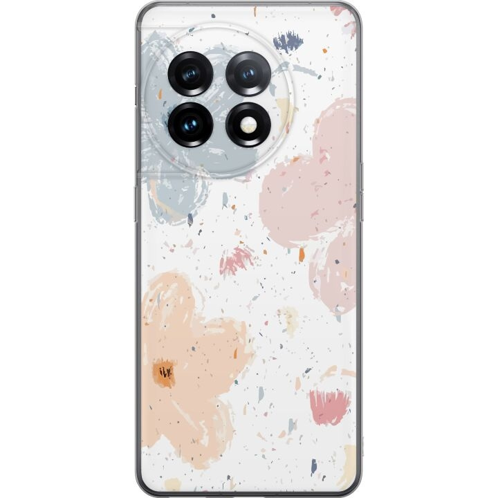 Mobile case for OnePlus 11R with Flowers design in the group SMARTPHONE & TABLETS / Phone cases / OnePlus at TP E-commerce Nordic AB (A56486)