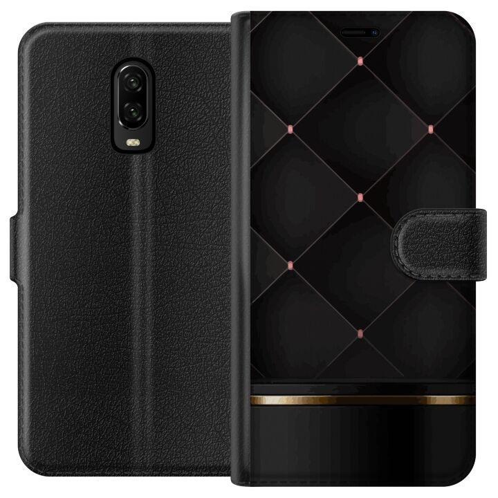 Wallet case for OnePlus 6T with Luxury line design in the group SMARTPHONE & TABLETS / Phone cases / OnePlus at TP E-commerce Nordic AB (A56543)