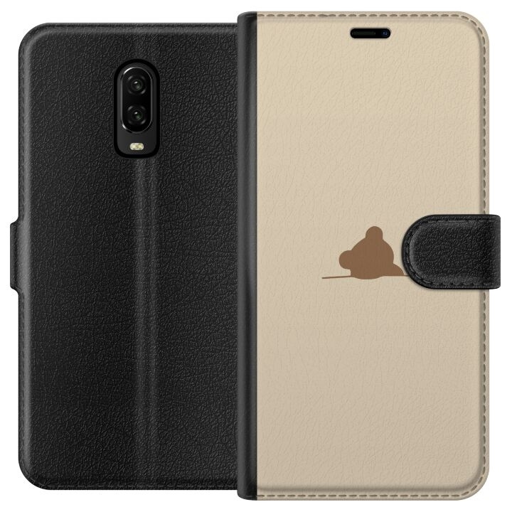 Wallet case for OnePlus 6T with Nalle design in the group SMARTPHONE & TABLETS / Phone cases / OnePlus at TP E-commerce Nordic AB (A56548)