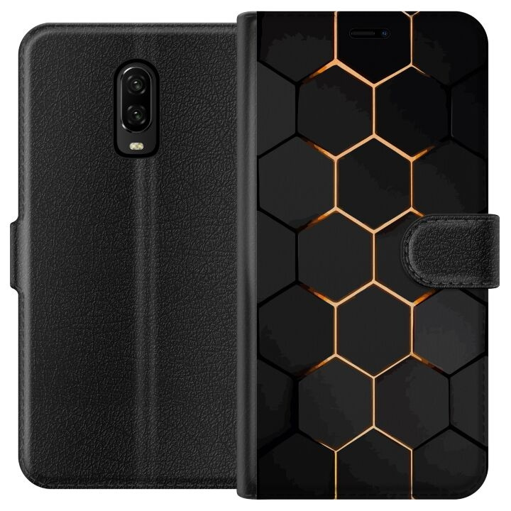 Wallet case for OnePlus 6T with Luxurious Pattern design in the group SMARTPHONE & TABLETS / Phone cases / OnePlus at TP E-commerce Nordic AB (A56553)