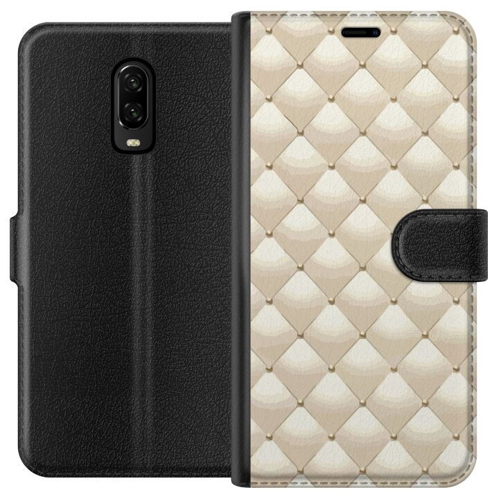 Wallet case for OnePlus 6T with Gold shine design in the group SMARTPHONE & TABLETS / Phone cases / OnePlus at TP E-commerce Nordic AB (A56554)